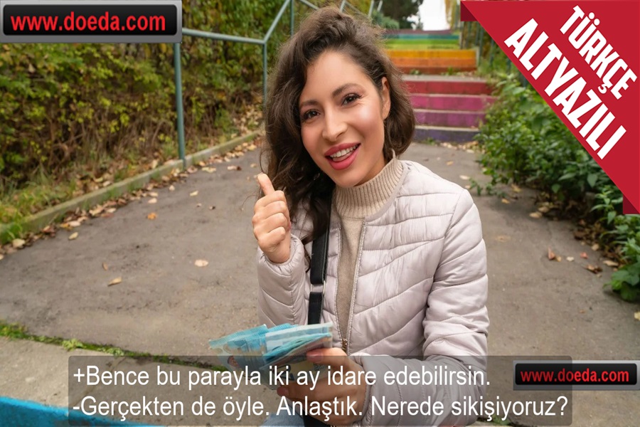 Tek Seferde 2 Aylık Para İçin Sokakta Sikişmeyi Kabul Eden Evli Rus Kadın