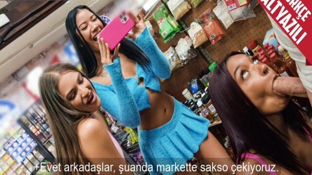 Üniversiteli Kızlar Birlikte Tatile Çıkınca Sikişmedik Yer Bırakmadılar