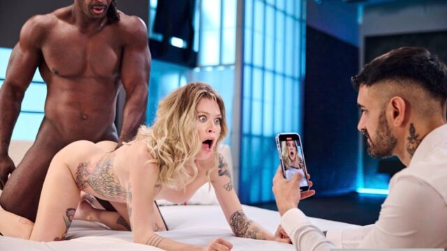 Güzel Sevgilisini Kaslı Zenciye Siktiren Gavatın Onurlu Duruşu