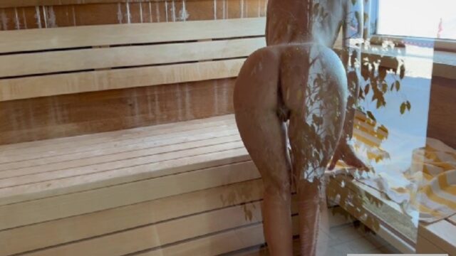 Otel Saunasında Denk Geldiği Afet Kızla Sikişerek Buharlaştı