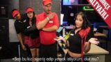 Yemek Siparişi Vermek Yerine Çalışan Latin Kızı Sipariş Verip Yedi