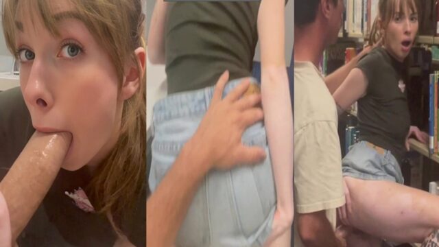 Halk Kütüphanesinde Büyük Risk Alıp Seks Yapan Araştırmacı Çift