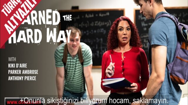 Okulun En Yakışıklı Öğrencisiyle Sikişen Evli Öğretmeni Şantaja Getirip Düşürdüler