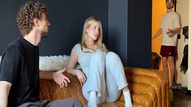 Arkadaşının Rus Sevgilisiyle O Markete Gidince Yalnız Kaldı