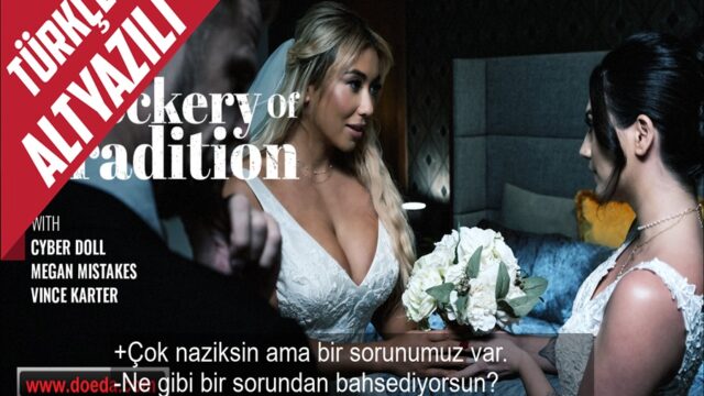 Lezbiyen Çiftlerin Evlenmeleri İçin Nikah Kıyıcıyla Sikişmeleri Geleneği
