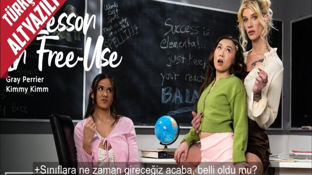Müdürlük Yapan Elit Travesti Kendisine Hayran Olan Asyalıyı Veli Varken Sikti